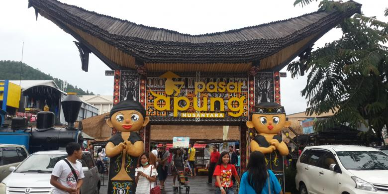 pasar apung kota batu