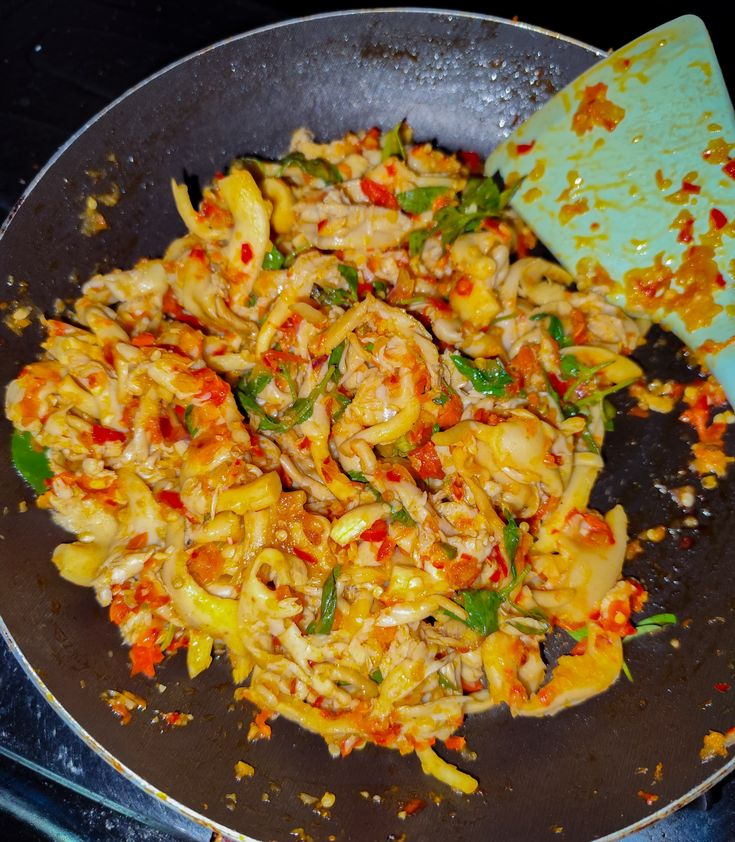 Olahan Jamur Pedas Kemangi