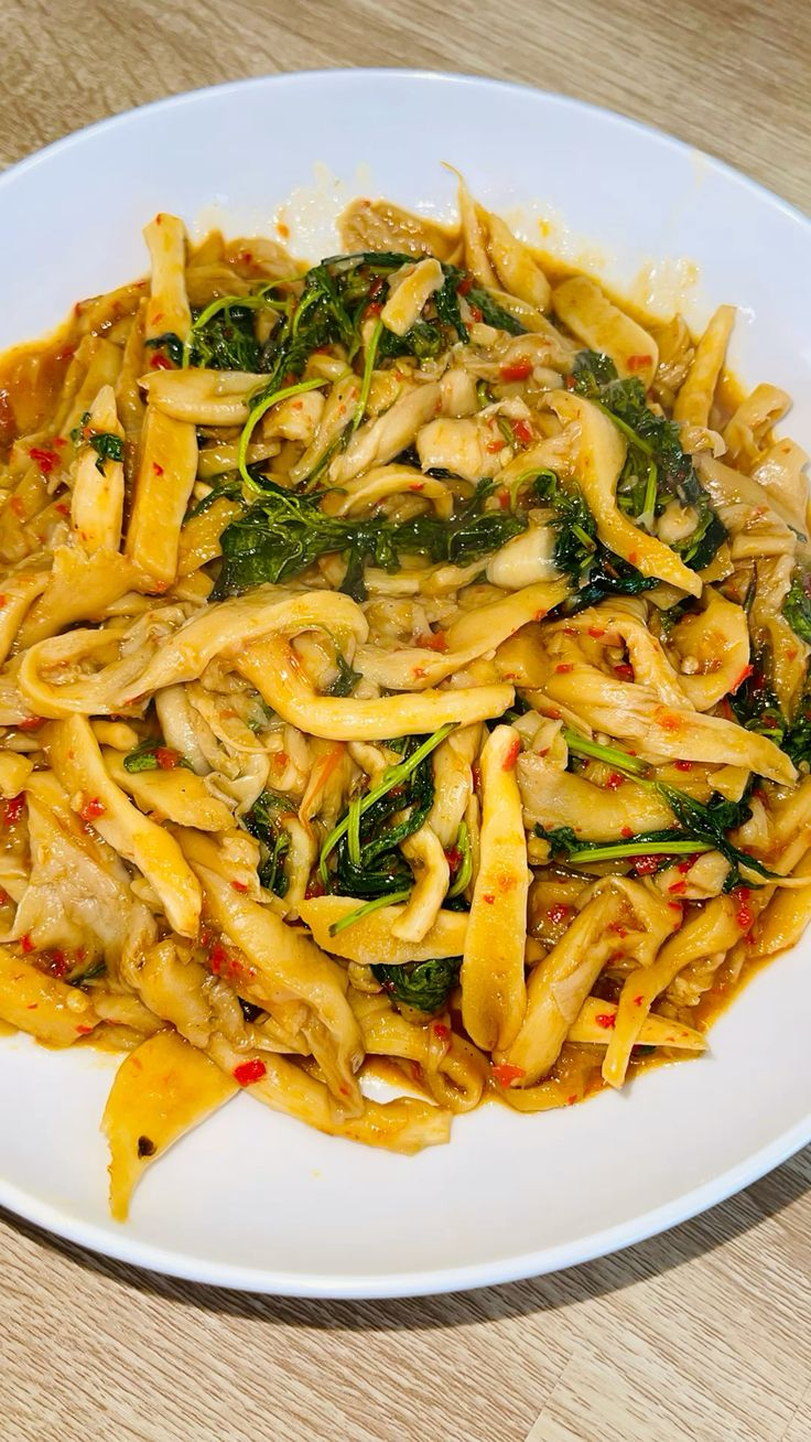 Olahan Jamur Pedas Kemangi